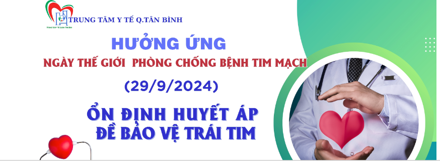 Ngày Tim mạch Thế giới năm 2024 là: “Dùng trái tim để hành động - Use heart for action”