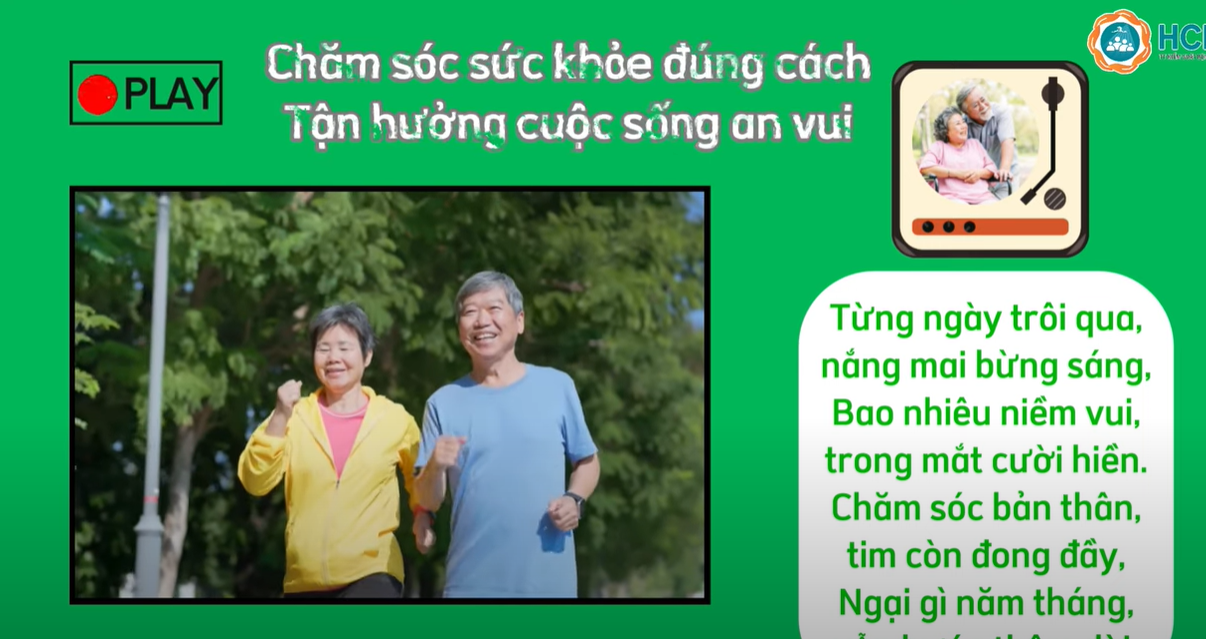 HCDC | Chăm sóc sức khỏe đúng cách - Tận hưởng cuộc sống an vui