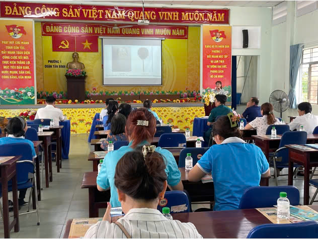 PHƯỜNG 1 TỔ CHỨC TRUYỀN THÔNG HƯỞNG ỨNG THÁNG HÀNH ĐỘNG VÌ AN TOÀN THỰC PHẨM NĂM 2025  VÀ PHÒNG, CHỐNG BỆNH TAY CHÂN MIỆNG
