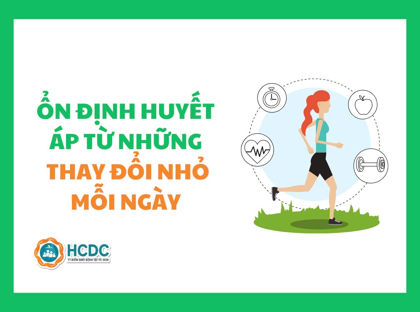ỔN ĐỊNH HUYẾT ÁP TỪ NHỮNG THAY ĐỔI NHỎ MỖI NGÀY