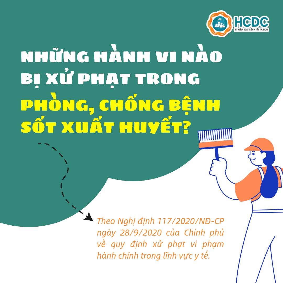 Những hành vi nào bị xử phạt trong phòng, chống bệnh sốt xuất huyết?
