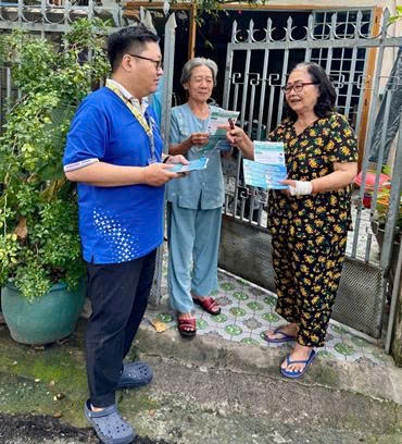 PHƯỜNG 14 HƯỞNG ỨNG THÁNG CAO ĐIỂM  PHÒNG CHỐNG DỊCH BỆNH NĂM 2025