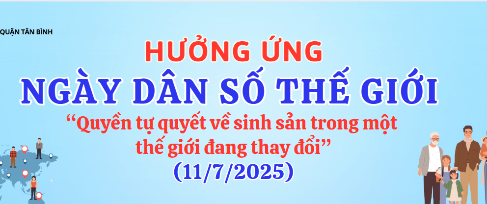 Hưởng ứng Ngày Dân số thế giới – World Population Day (11/7/2025)