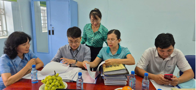 TRUNG TÂM KIỂM SOÁT BỆNH TẬT THÀNH PHỐ  GIÁM SÁT HOẠT ĐỘNG CÔNG TÁC Y TẾ TRƯỜNG HỌC  TRÊN ĐỊA BÀN QUẬN TÂN BÌNH NĂM 2025