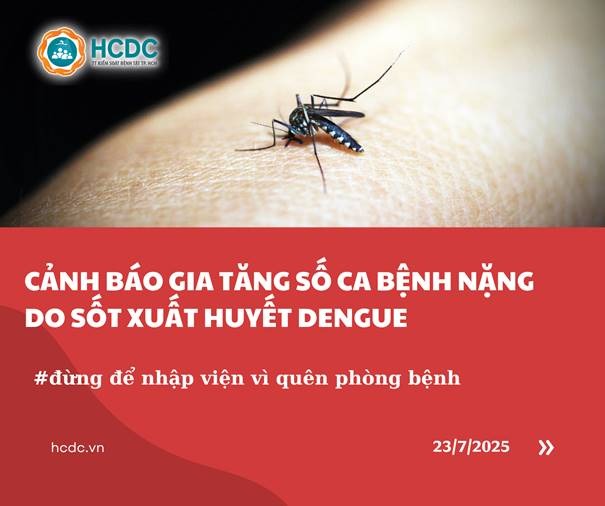 Thành phố Hồ Chí Minh: Cảnh báo gia tăng số ca bệnh nặng do sốt xuất huyết