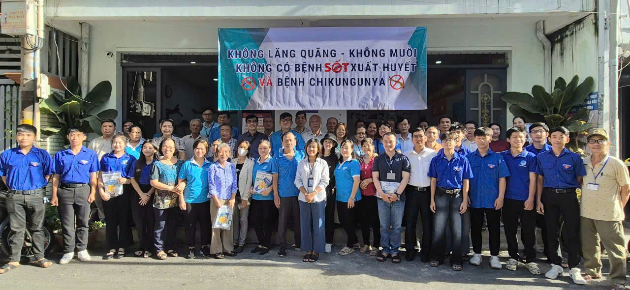 CHIẾN DỊCH DIỆT MUỖI, DIỆT LĂNG QUĂNG PHÒNG CHỐNG SỐT XUẤT HUYẾT VÀ BỆNH CHIKUNGUNYA TRÊN ĐỊA BÀN 6 PHƯỜNG THUỘC QUẬN TÂN BÌNH CŨ