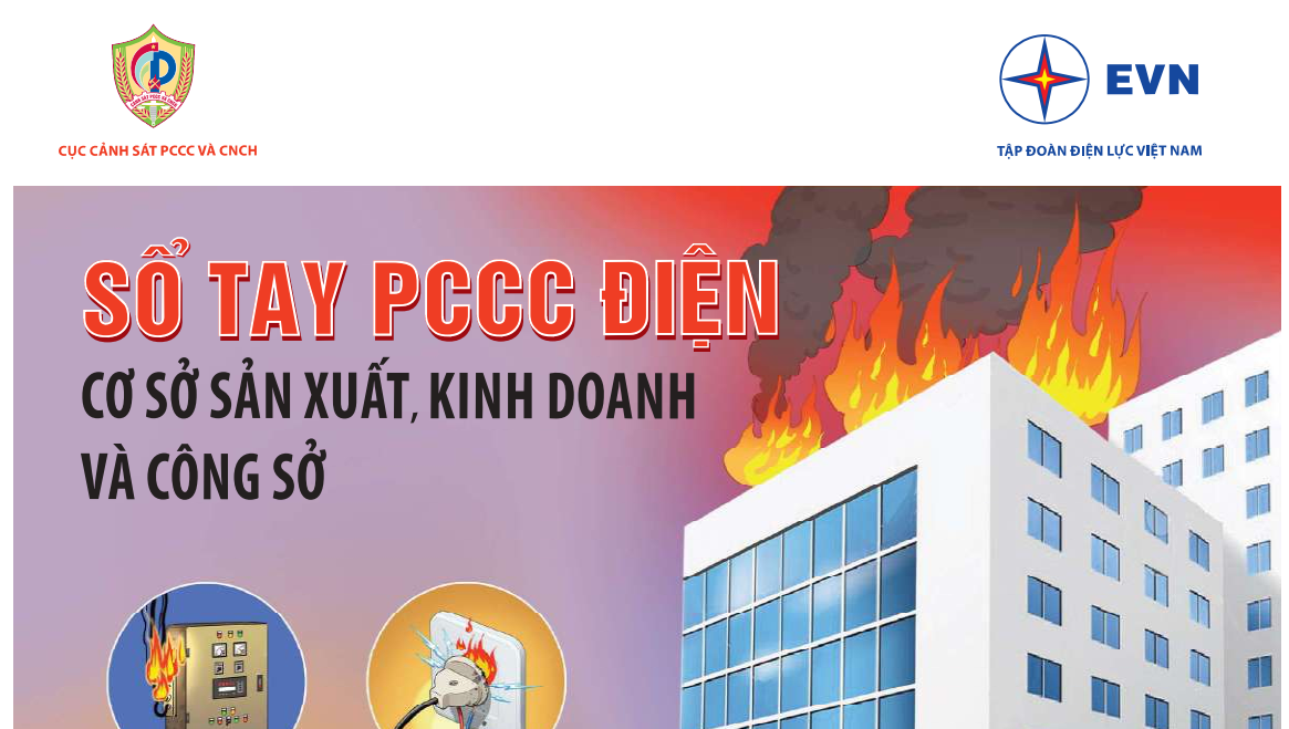 Sổ tay Phòng cháy chữa cháy điện cơ sở sản xuất, kinh doanh và công sở
