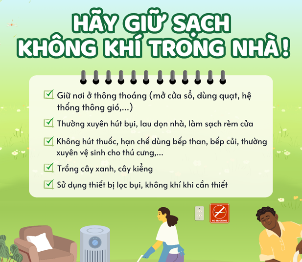 Các biện pháp bảo vệ môi trường không khí