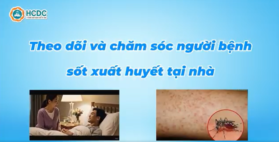 Theo dõi và chăm sóc người bệnh sốt xuất huyết tại nhà