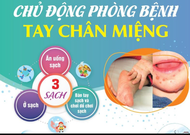 Khuyến cáo phòng chống bệnh Tay chân miệng