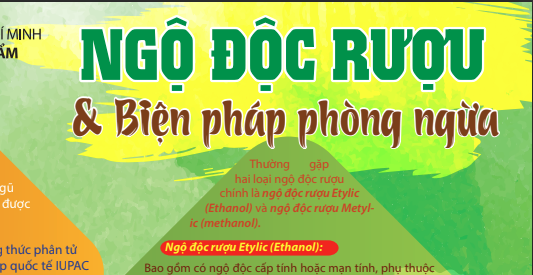Ngộ độc rượu và Biện pháp phòng ngừa
