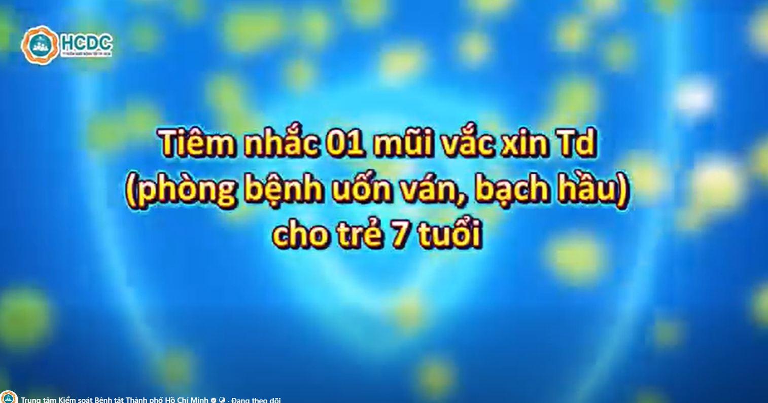 Chiến dịch tiêm nhắc vắc xin Td cho trẻ: 04 điều phụ huynh cần biết