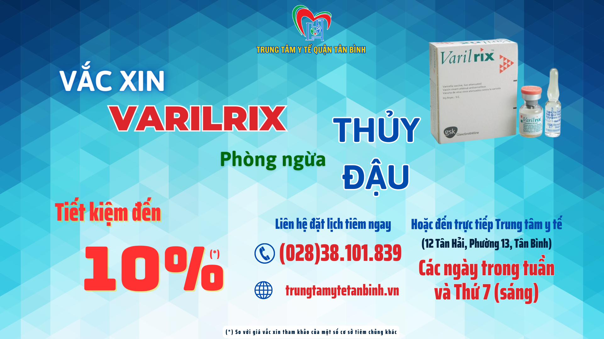 VARILRIX – LÁ CHẮN HIỆU QUẢ PHÒNG NGỪA THỦY ĐẬU