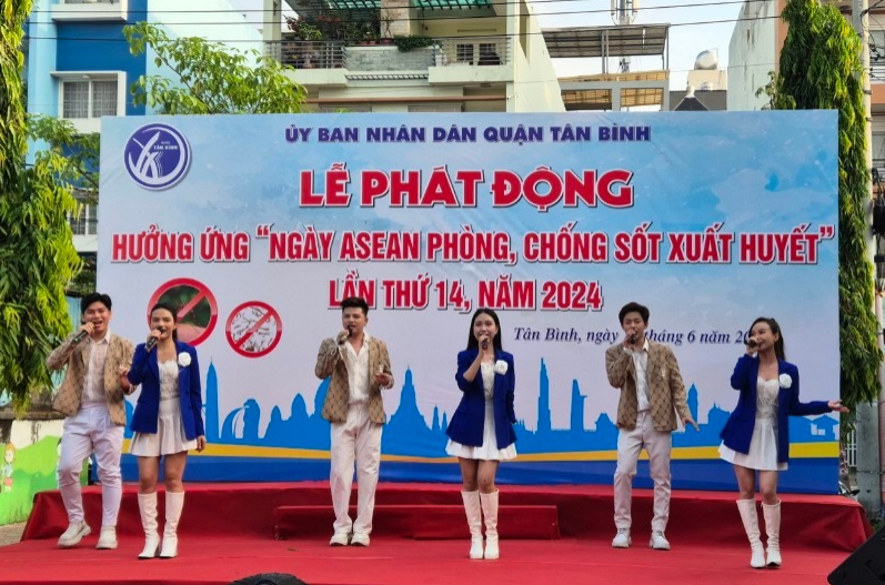 LỄ PHÁT ĐỘNG HƯỞNG ỨNG “NGÀY ASEAN PHÒNG, CHỐNG SỐT XUẤT HUYẾT”  LẦN THỨ 14 NĂM 2024