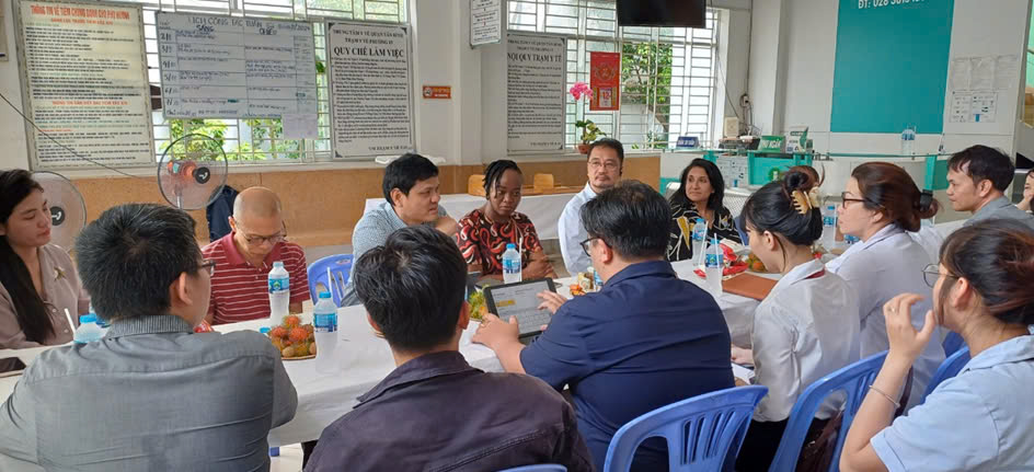 WHO hỗ trợ triển khai hoạt động dự phòng, quản lý bệnh tăng huyết áp tại Trạm Y tế phường 15